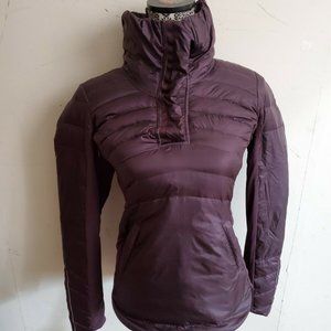 Lululemon Down For A Run Pullover Goose Down Purple size 4